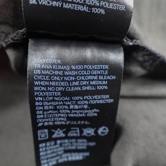 H&M Womens Top 6 Black Sheer Flowy Minimalist Shell Capsule Flutter Y2K Retro - Picture 8 of 11